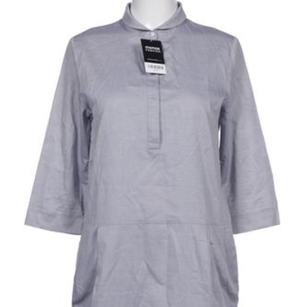 COS dress Sz10 BUTTONS 100% COTTON pockets Chambray blue white STUNNING GEM !